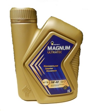 Синтетическое моторное масло Роснефть Magnum Ultratec 5W-40